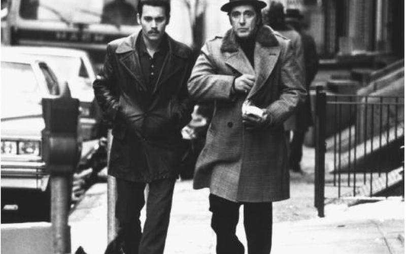 Depp & Pacino dans Donnie Brasco