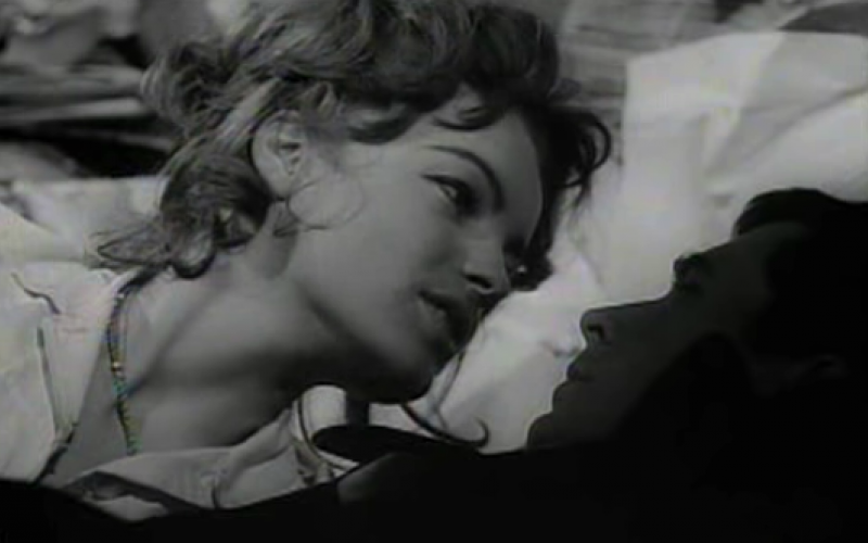 Romy Schneider & Anthony Perkins dans Le Procès d'Orson Welles